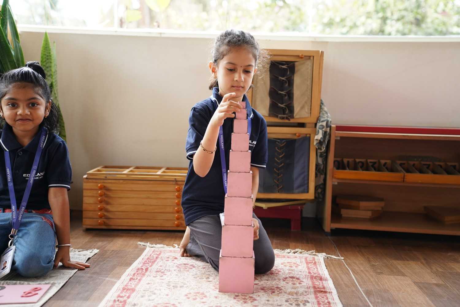 CASA Montessori classroom at Eduland Montessori in Banashankari, Bangalore